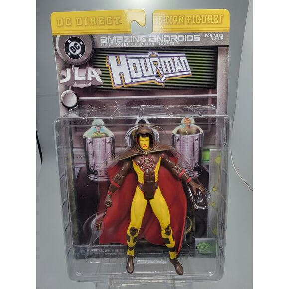 DC Direct JLA Amazing Andriods Hourman Figure NEW - Picture 1 of 5